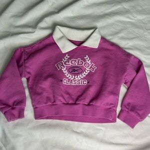 Reebok Classic Purple/fucsia Sweatshirt size 4 Girl